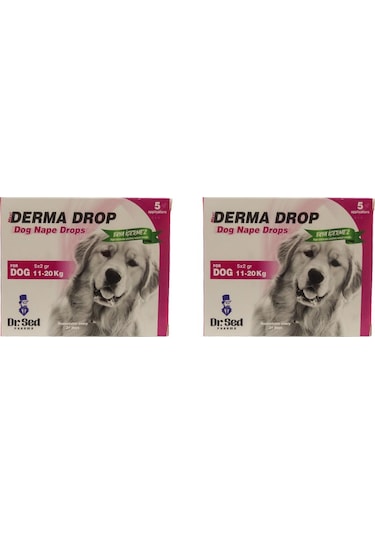 Dr Sed Pharma Derma 11-20 kg Köpek Dış Parazit Damla 2 Kutu