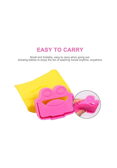 Adet Musluk Genişletici, Çocuk Musluk Genişletici, Lavabo Musluğu İçin 2 Adet Hayvan Musluk Genişletici, Mutfak İçin Çizgi Film Kurbağa El Yıkama Musluğu Genişletici Çok Renkli