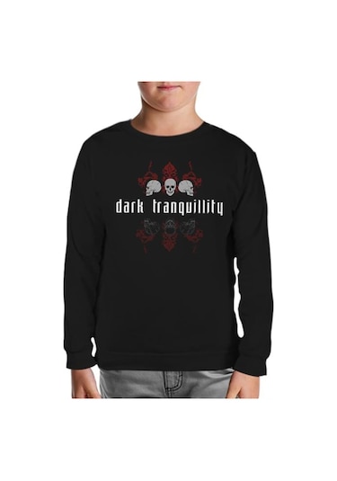 Dark Tranquillity - Heavy Siyah Çocuk Sweatshirt Siyah