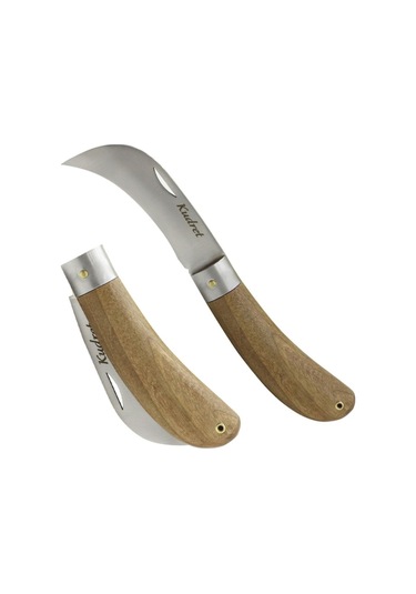 Aşı Bıçağı Çakısı Eğri Uçlu Ara Çakı Yatağan Kudret Marka