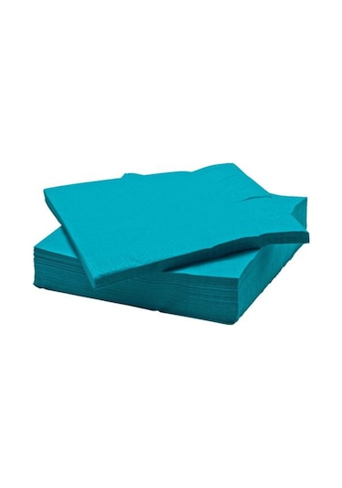Ikea Fantastısk 50 Adet Peçete 40X40 Cm - Turkuaz (389187182)