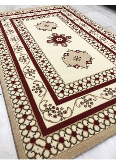 Saray Halı Gold Serisi 2165 Krem 150X230 %100 Yün Halı 4 M2 Krem
