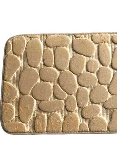 Suntek Banyo Balkon Çamaşır Odası Dekoru Için Kapı Mat Açık Kahverengi