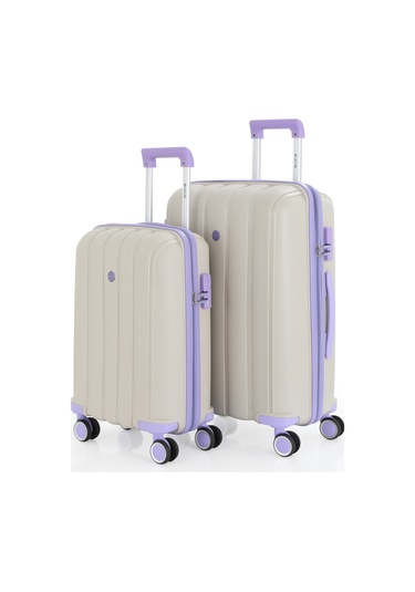 Mçs Polipropilen 2li Valiz Seti Orta & Kabin V305 S21yy1000076-set 10729 Çok Renkli