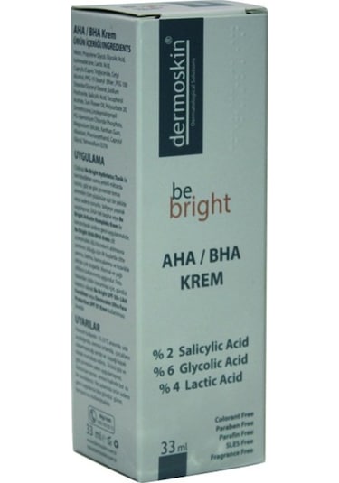 Dermoskin Be Bright Aha Bha Krem 33 ML