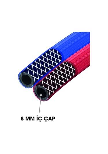 İkiz Termo Hava Hortumu 8 8mm Cap01040 Calıfornıa 3 Metre