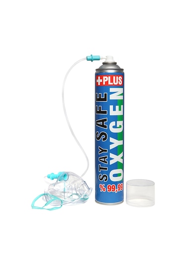 Stay Safe Oksijen Plus Oksijen Tüpü 4 x 165 G