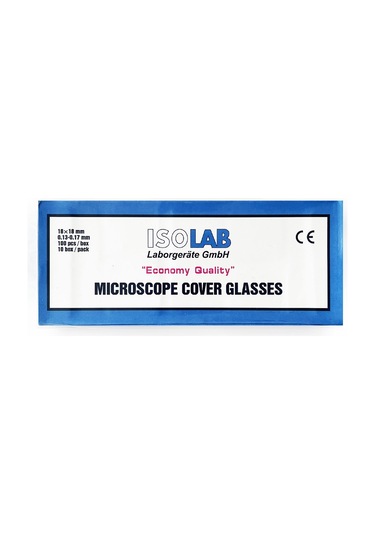 ISOLAB Lamel 18 x 18 MM Ekonomik Kalite 10 x 100 Adet