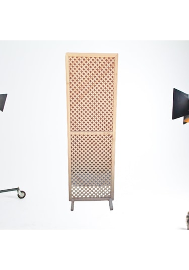 ahşap paravan seperatör 65*200