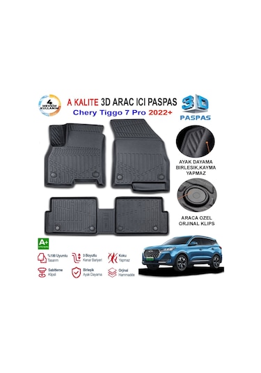 Tiggo 7 Pro 3d Paspas Havuzlu Pro 2022 Sonrası