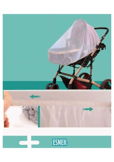 Bebek Arabası Ve Oto Sinekliği Ve Cibinliği X