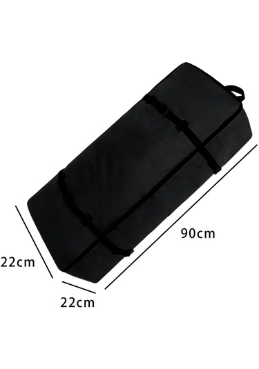 Suntek Paddleboard Sırt Çantası Çanta Naylon Fermuarlı Siyah