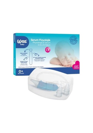 Wee Baby Burun Aspiratörü Ve Serum Fizyolojik Bakım Seti