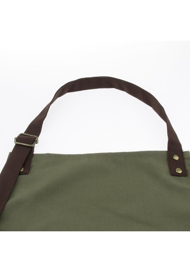 Suntek Sanatçı Boya Kanvas Önlük Ayarlanabilir Yeşil-ordu Yeşil Ordu