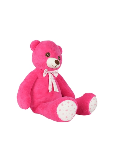 100 Cm Love Bam Fuşya Ayı Çok Renkli