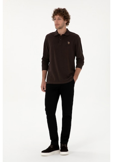 U.s. Polo Assn. Erkek Siyah Pantolon Kanvas-chino 50316831-vr046 Siyah