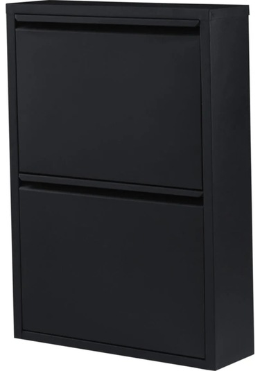 Arthur 2'li Ayakkabılık Siyah