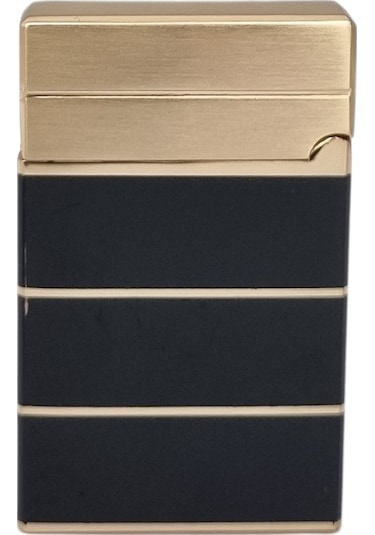 Vindiesel Soft Flame Siyah-gold Desenli Çakmak - Tr7705
