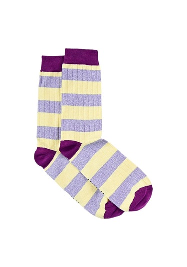 Kadın Buvisa 3'lü Soket Çorap Renkli