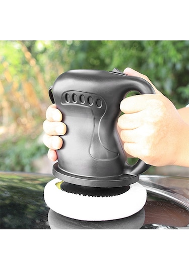 Ally R-8303 12V Mini Araç Cilalama Yıkama Parlatma Makinesi Turuncu