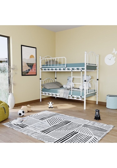Teknor Genç Çocuk Odası Metal Ranza 90x200