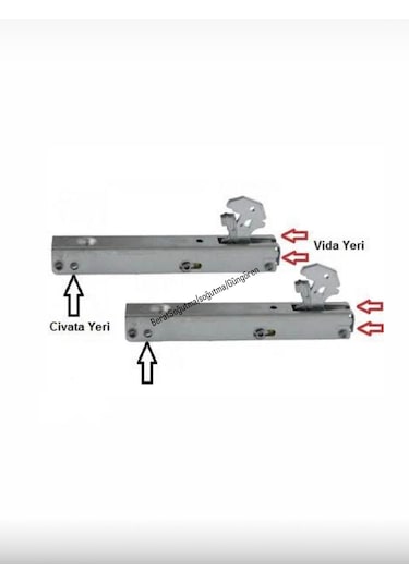 Franke Dominox 4 Numara Fırın Kapak Menteşesi
