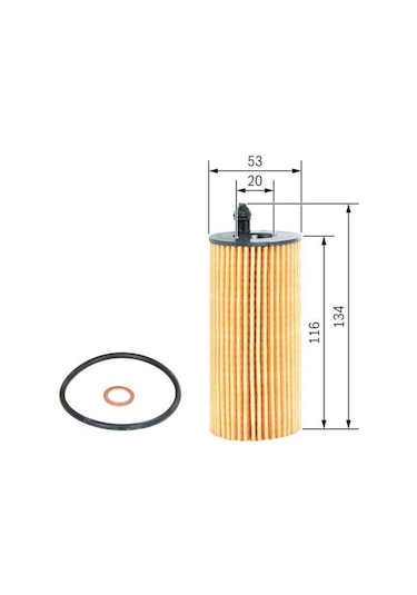 Yag Fıltresı Bmw B37 B38 B46 B48 B47 F10 F20 F30 G20 G30 F32 F34 F36 G11 G01 G05 F25 F26 Z4-315625