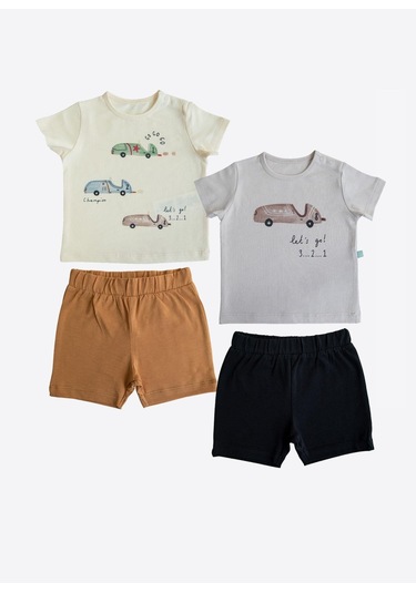 Organik Owen 4'lü Takım Sarı Sari