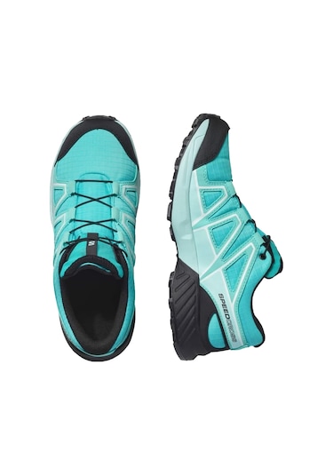 Salomon Salomon Speedcross Waterproof Çocuk Mavi Patika Koşusu Ayakkabısı 7501 Mavi