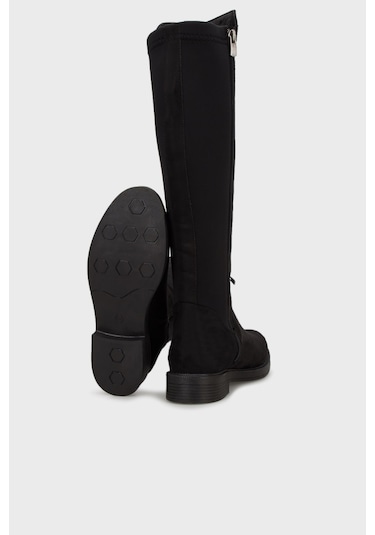 Pierre Cardin Bayan Çizme Pc52066 Siyah Süet Siyah Süet