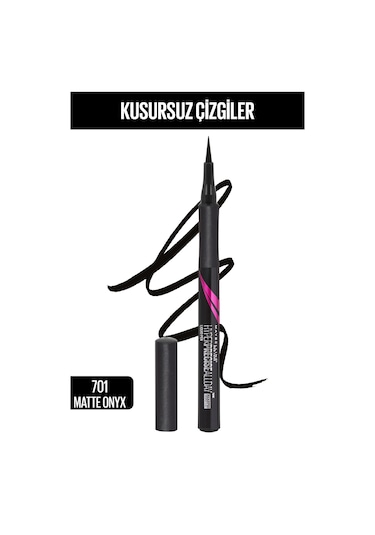 Maybelline New York Eyeliner Hyper Precise All Day Eyeliner Matte Black