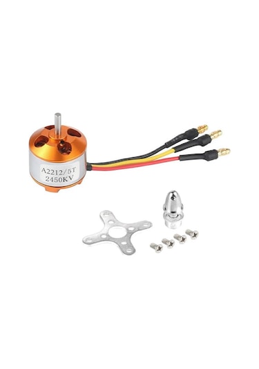 Alkatronik-A2212 2450Kv Fırçasız Motor Multicopter Rc Drone 2S-3S Lipo