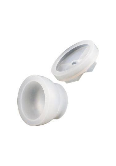 Silikon Taş Tozu Ayaklı Mumluk Mücevher Saklama Kutusu Kalıbı