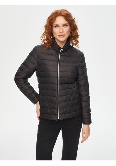 Kapitone Mont 00042-1 B00042-110 Siyah