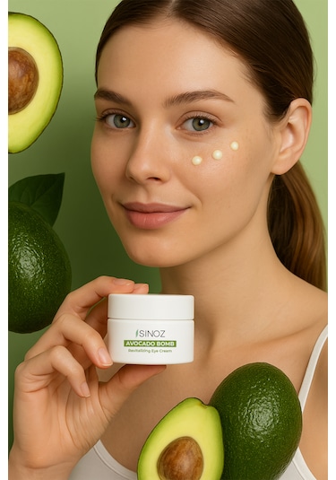 Sinoz Avokado Bomb Nemlendirici Canlandırıcı Göz Kremi 15 ML