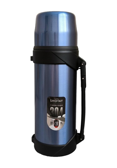 Shotay Adventure 1200ml Outdoor Çelik Termos Mavi St-8213m