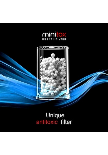 Minitox Nargile Marpucu Filtresi 4'lü
