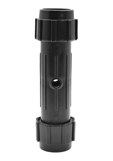 Shineyee Kano Ve Tekne Dalgalarını Güçlü Bağlayan Abs Malzeme Lüx Konnektörler 2 Adet - İç Çap 2.9 Cm, Dış Çap 3.5 Cm Siyah