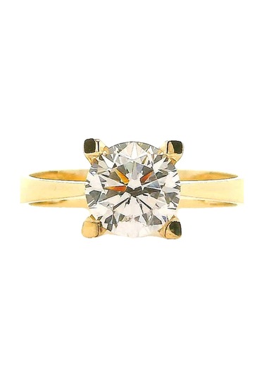 Cigold Tektaş Yüzük 14 Ayar Altın 2.80 Gr Oa-k21401029229 Renkli