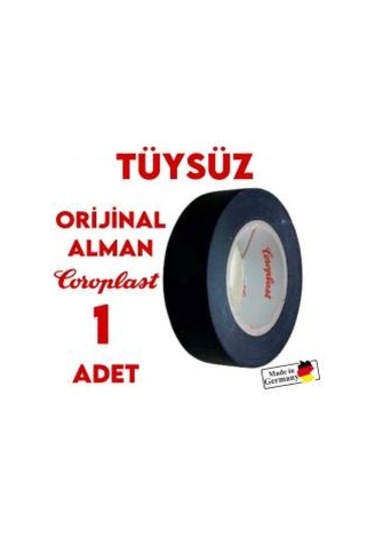 Coroplast Bez Bant Tüylü / Tüysüz 19Mmx15Mt Tüysüz Siyah Renk