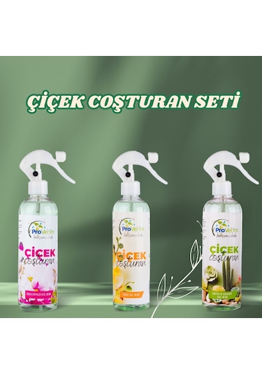 Proverim 3 Lü Çiçek Coşturan Kampanya Seti 3