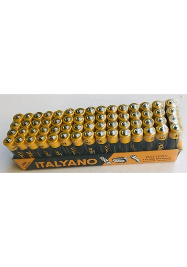 Italyano R03 AAA İnce Kalem Pil 60'lı