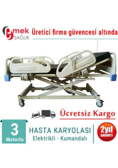 Emek Sağlık Urunlerinden Full Abs 3 Hareketli Elektrikli Kumandal