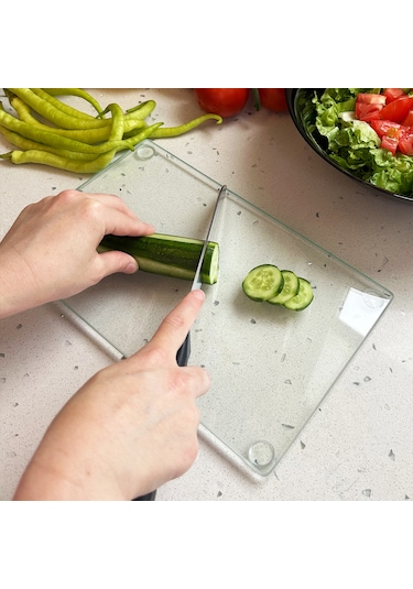 Cam Kesme Tablası - Cam Kesme Tahtası Saydam 17cm X 29cm