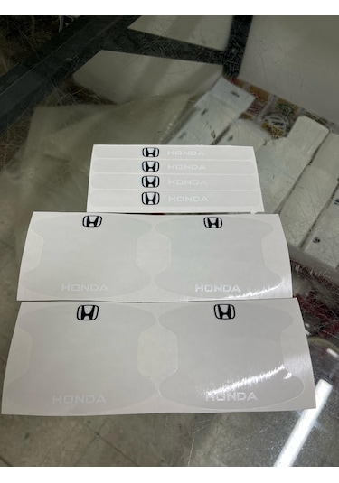 Honda Marka Araçlar İçin Kapı Kolu Çizik Önleyici 8'li Set