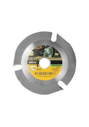 Pazly 125mm 3 Dişli Karbür Testere Diski - Ahşap & Plastik Kesim İçin