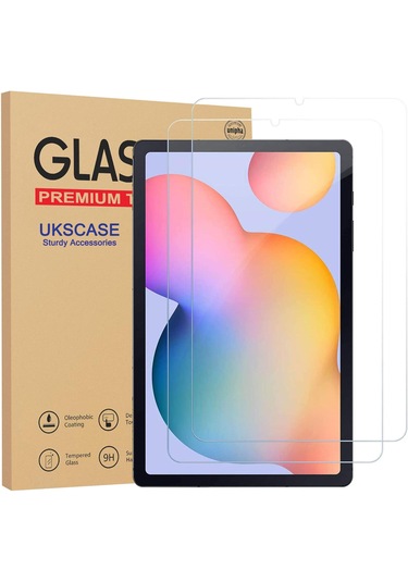 Samsung Uyumlu Galaxy Tab S6 Lite Sm-p610 Ekran Koruyucu Temperli Cam 2 Adet
