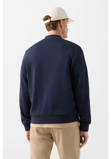Bogner Lennox Jersey Lüks Sportif Stil, Erkek Ceket Lacivert
