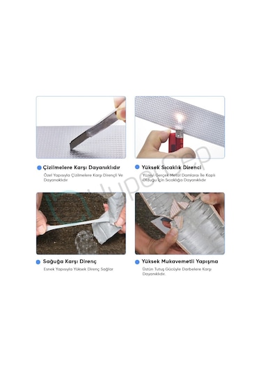 Çamur Bant Alüminyum Sızdırmazlık Bandı Su Geçirm...