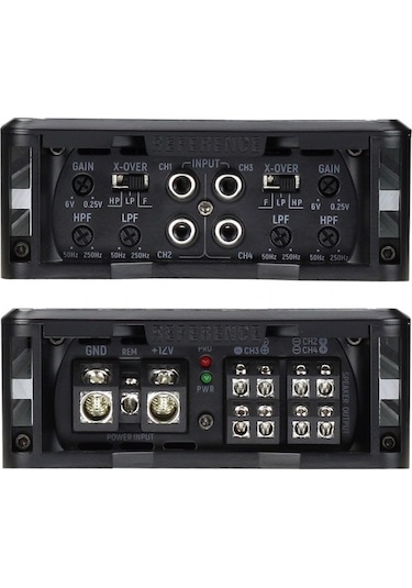 Q Line - Qd-85.4 Mini 4 Kanal Amplifikatörü